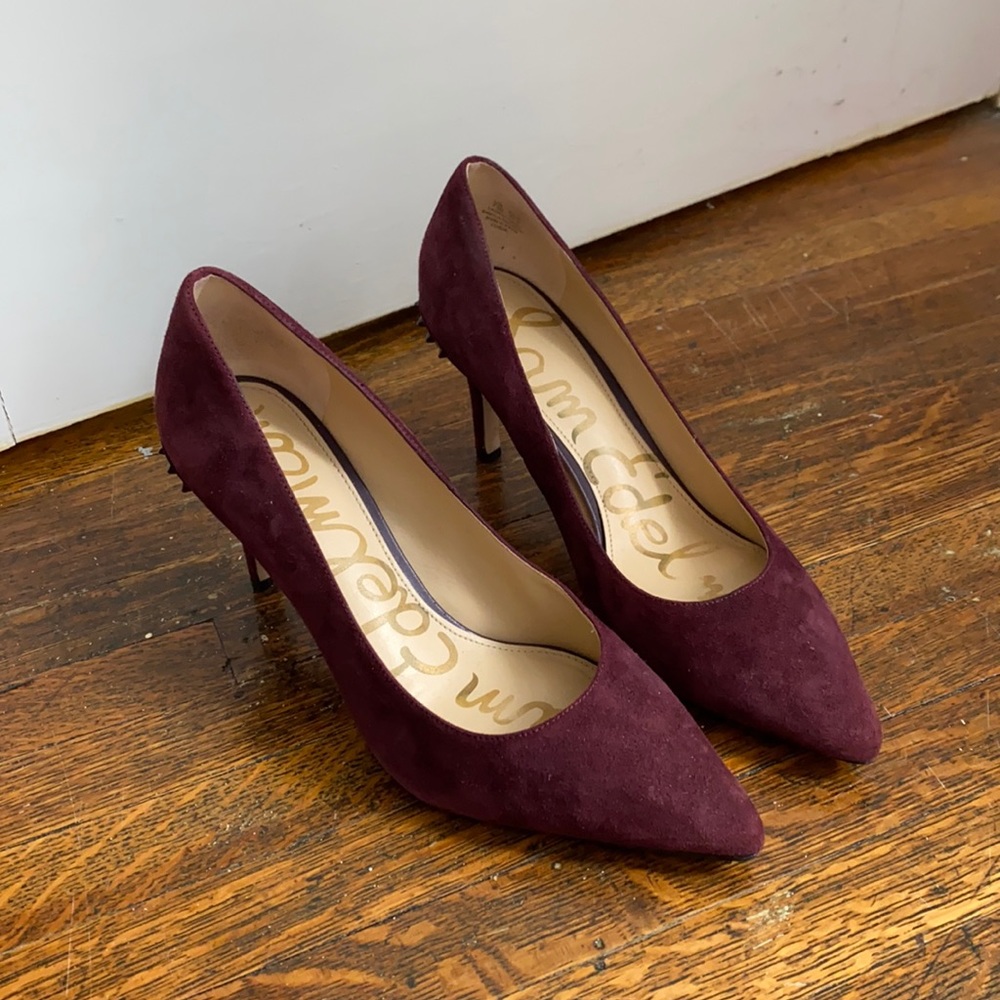 Sam Edelman Maroon Pumps
